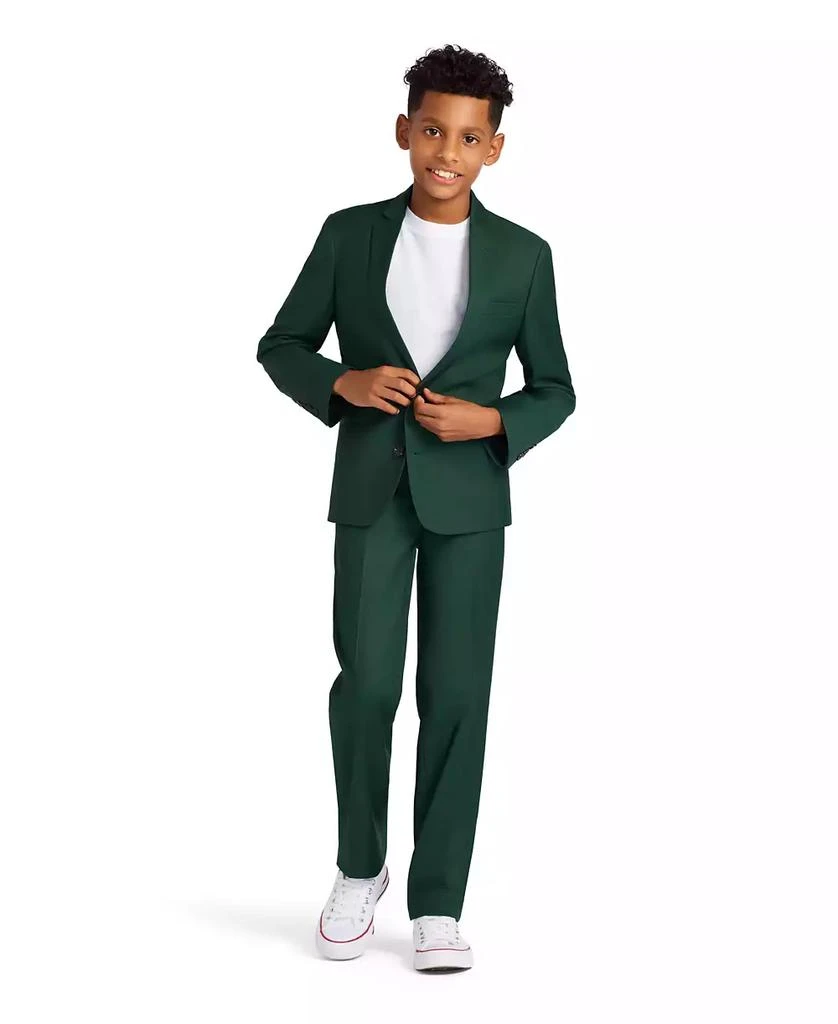 Calvin Klein Big Boys Infinite Stretch Slim Fit Suit Pant 4