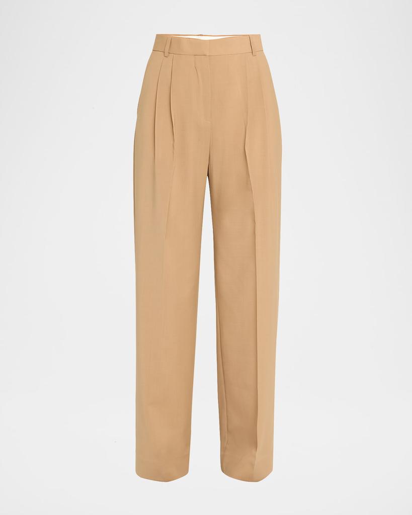 Rohe Pleated Wide-Leg Trousers