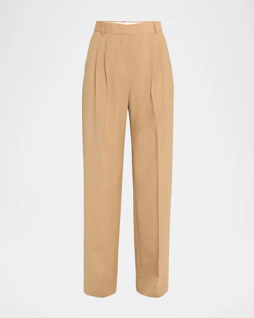 Rohe Pleated Wide-Leg Trousers 1