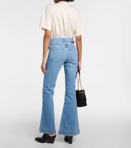 Stella McCartney High-rise flared jeans 3