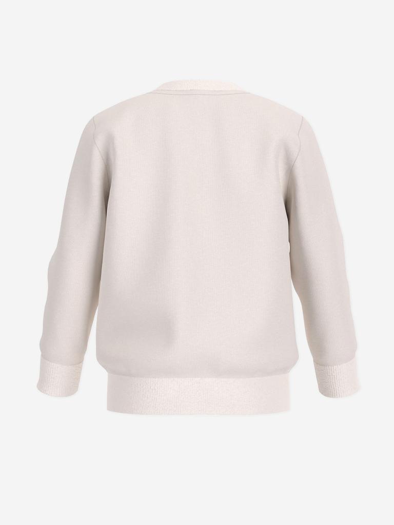 GUESS Guess Kids Teddy Bear Logo Sweatshirt in White