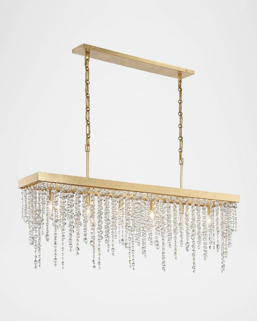 Crystorama Winham 6-Light Antique Gold Chandelier 2