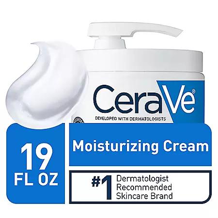 CeraVe CeraVe Daily Moisturizing Cream with Pump, 19 oz.