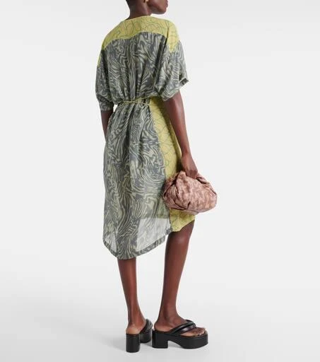 Dries Van Noten Printed georgette minidress 3