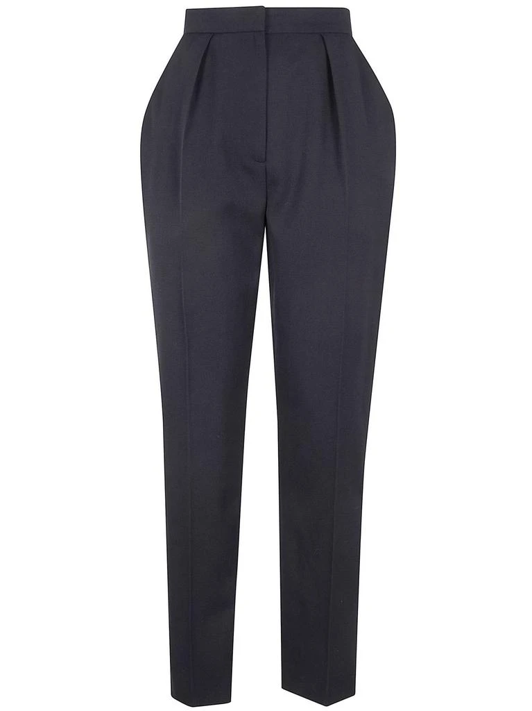 Balmain Balmain High Waist Pleat Detailed Tailored Trousers 1