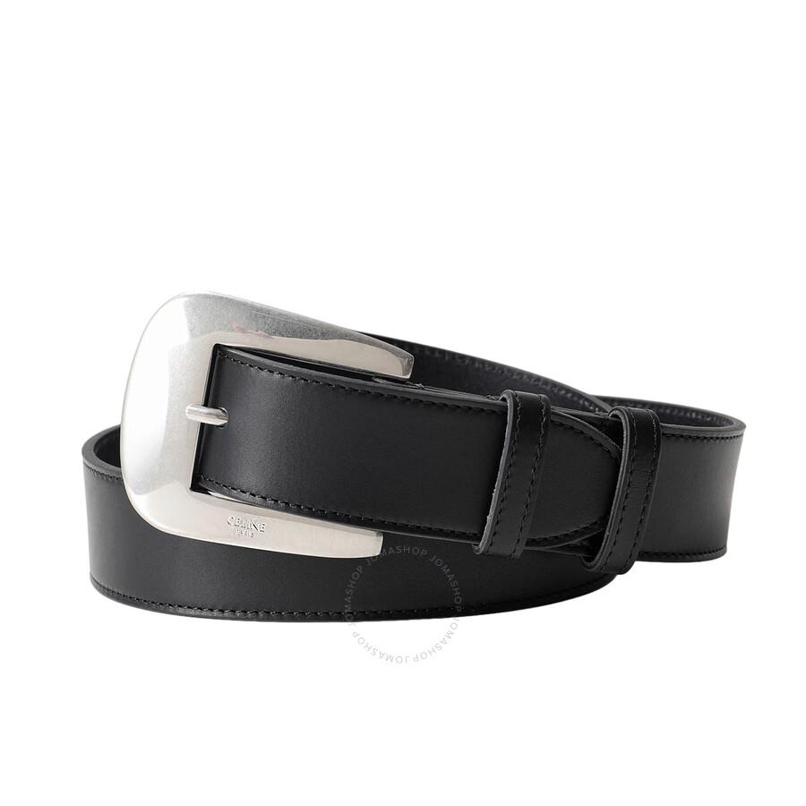 Celine LARGE MARCO BELT IN VINTAGE CALFSKIN - Belts