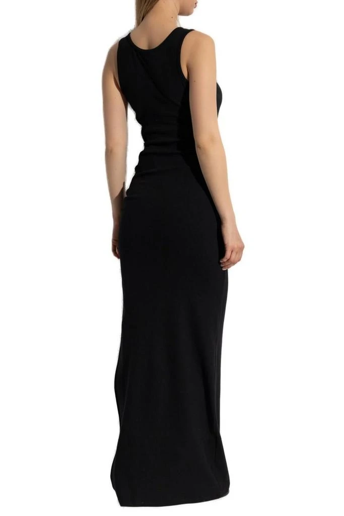 Versace Versace Front-Slit Ribbed Dress 3