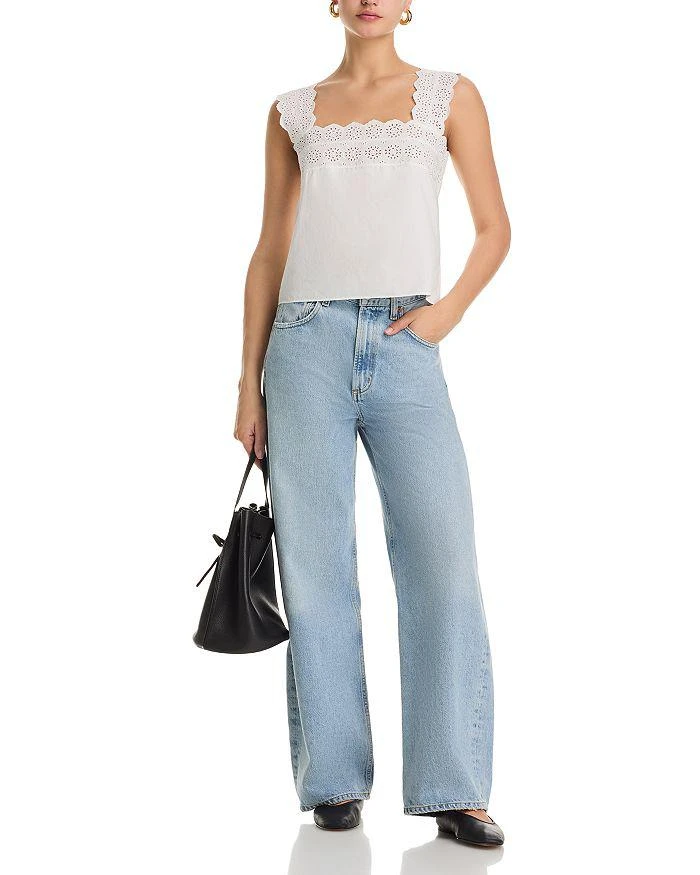 FRAME The Eyelet Tank Top 2