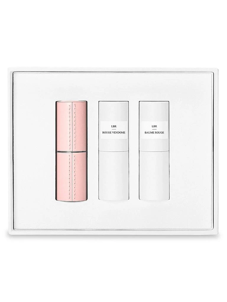 La Bouche Rouge Lipstick Set With Fine Leather Case 8