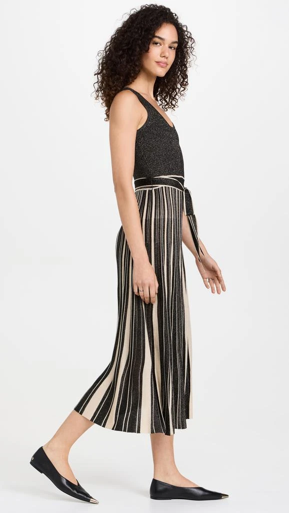 Zimmermann Illustration Metallic Scoop Dress 3