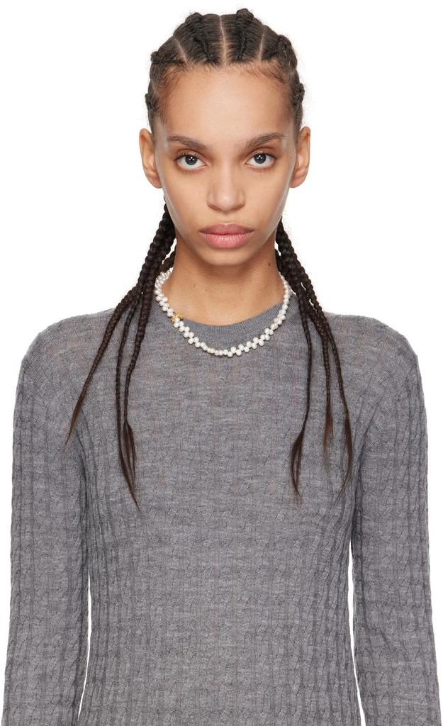 Alighieri White & Gold 'La Calliope' Chapter I Choker 2