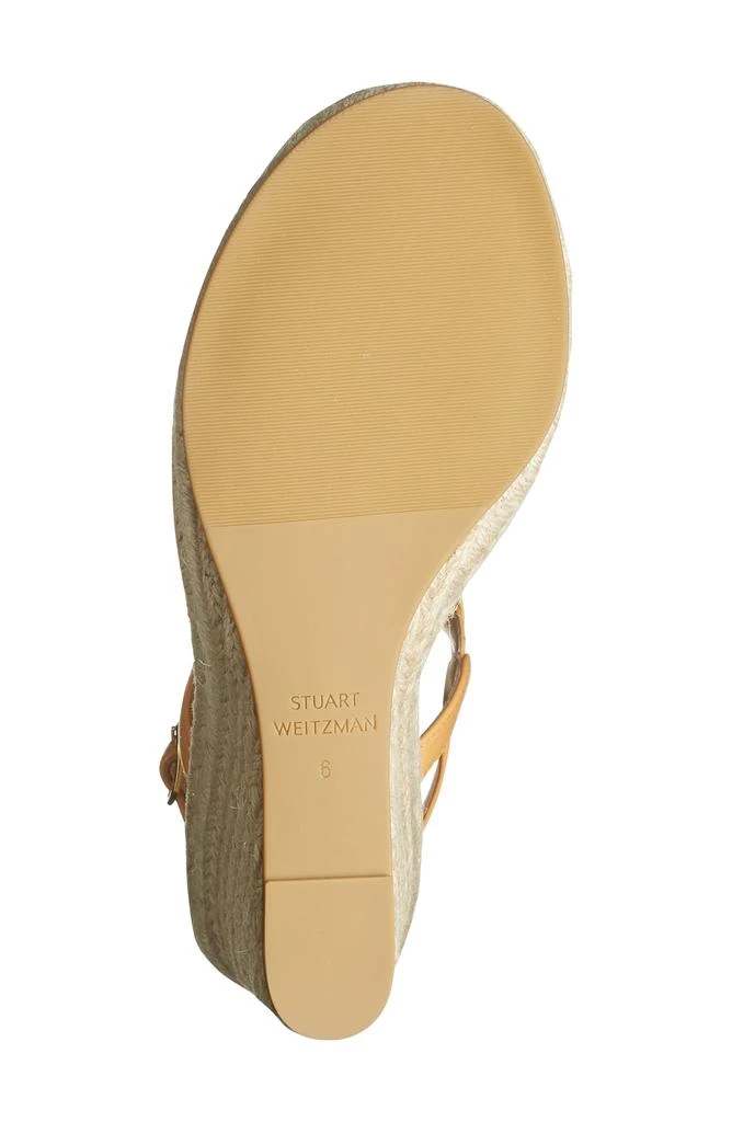 Stuart Weitzman Twist Espadrille Wedge Sandal 5