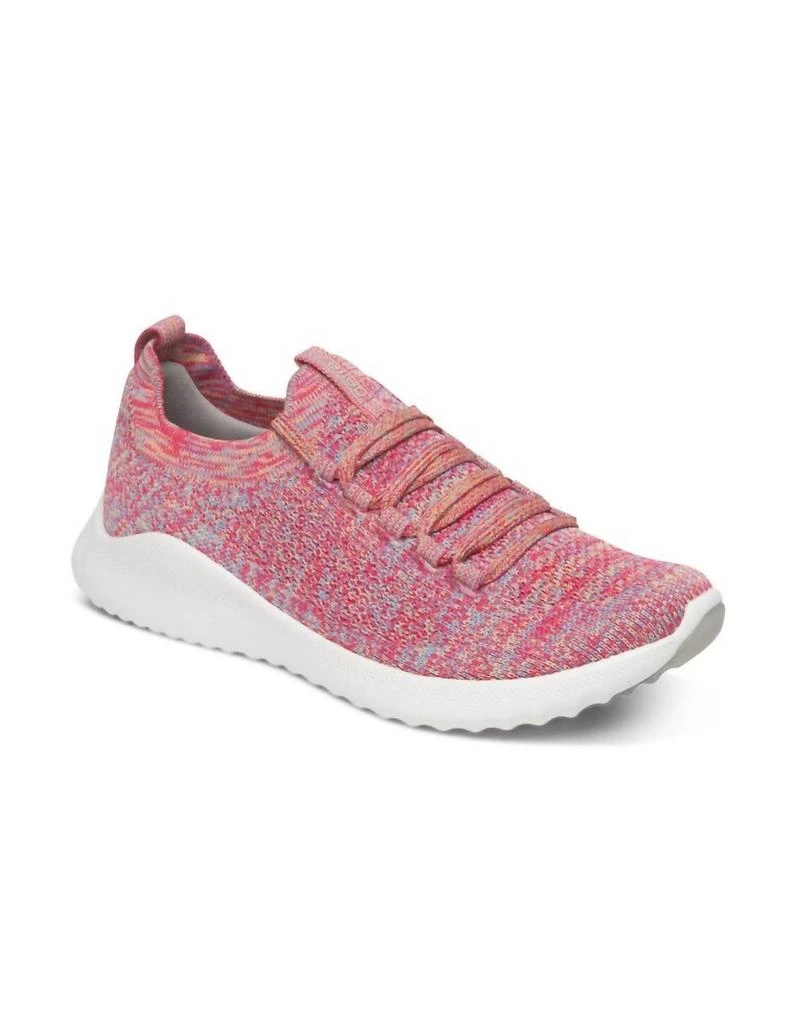 Aetrex Women's Carly Sneaker In Pink 1
