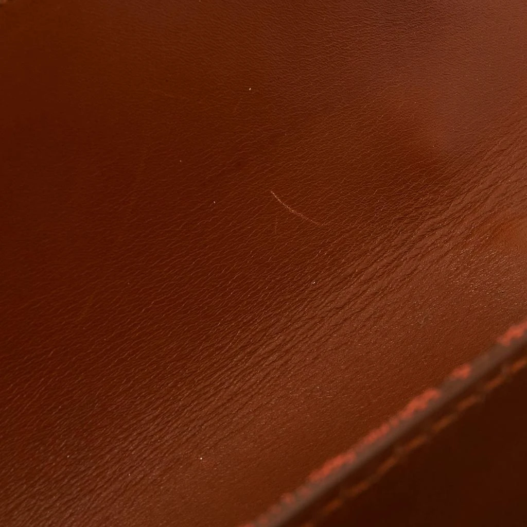 Gianfranco Ferre Gianfranco Ferre Brown Jacquard Fabric and Leather Flap Satchel 14