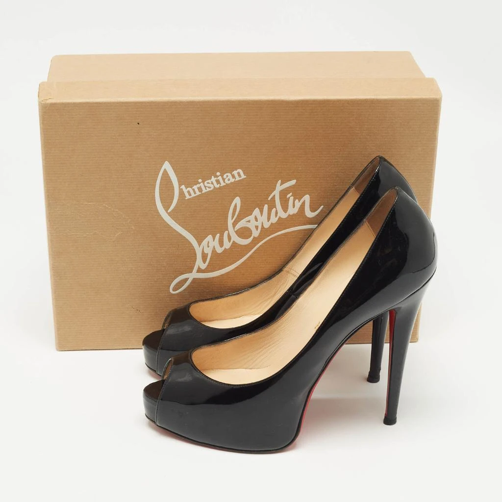 Christian Louboutin Christian Louboutin Black Patent Leather Vendome Pumps Size 38 9