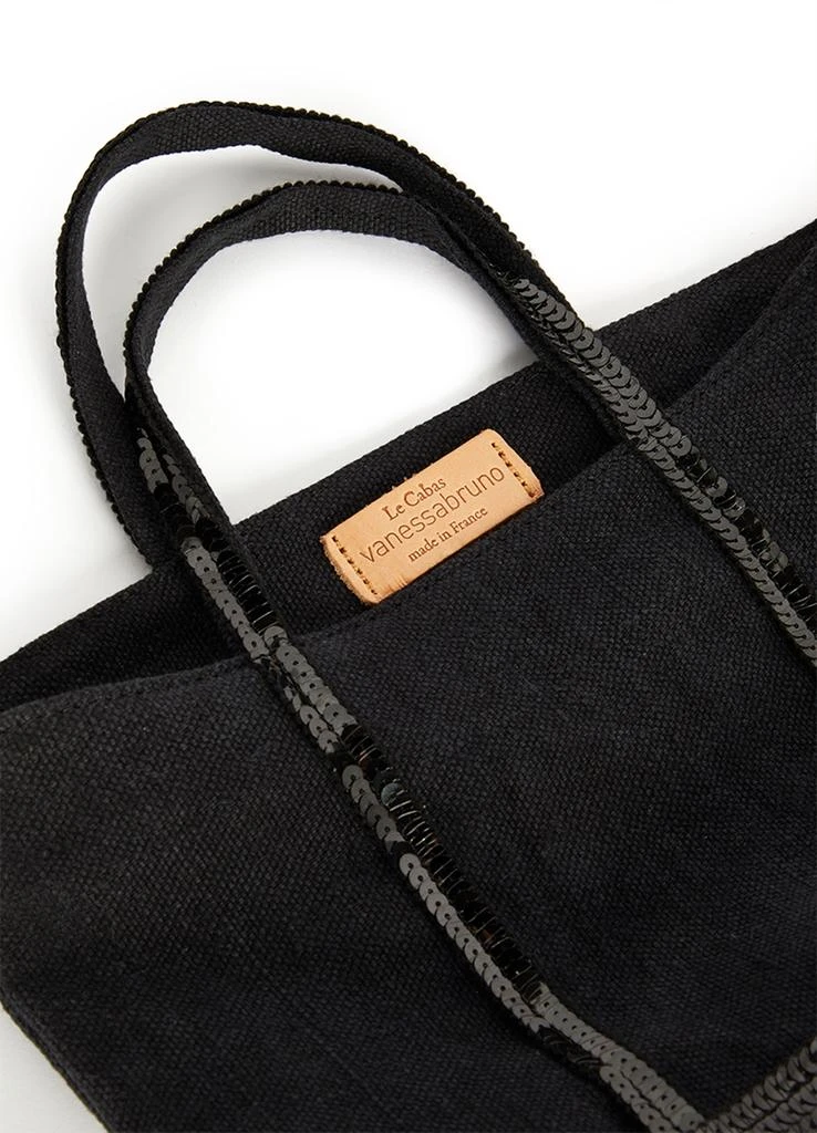 VANESSA BRUNO Linen XS cabas tote 5