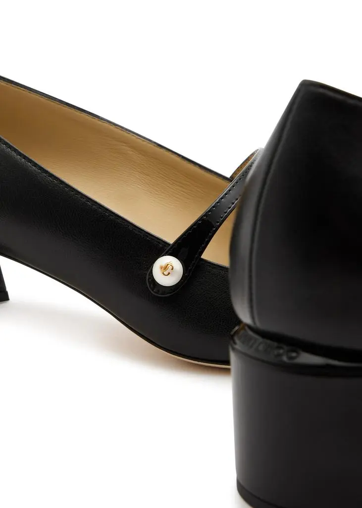 Jimmy Choo Elisa 45 leather pumps 4
