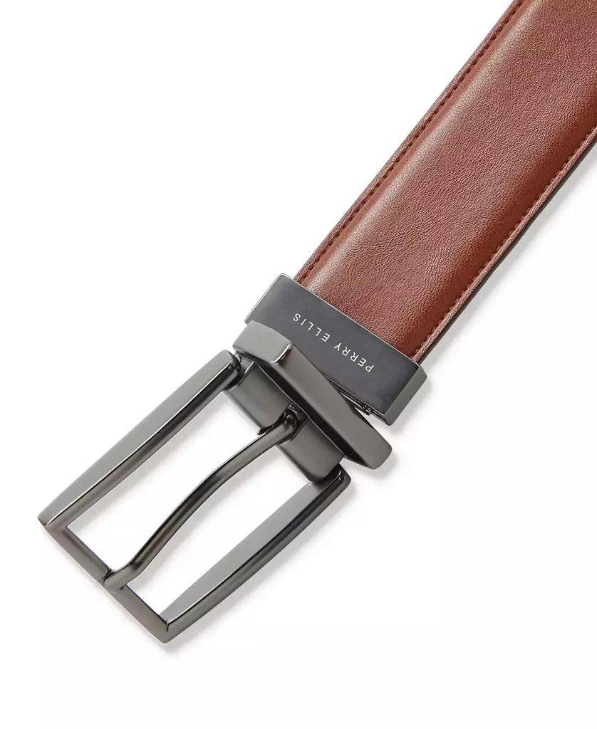 Perry Ellis Men's Bonded Leather Belt 2