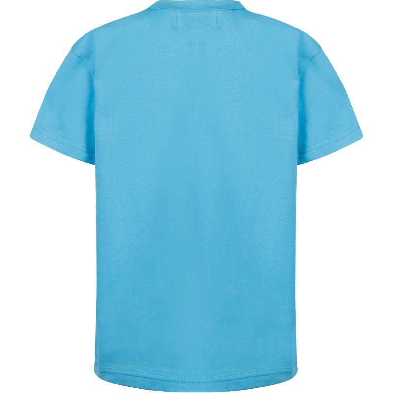 Natasha Zinko Cyrillic daisy t shirt in blue