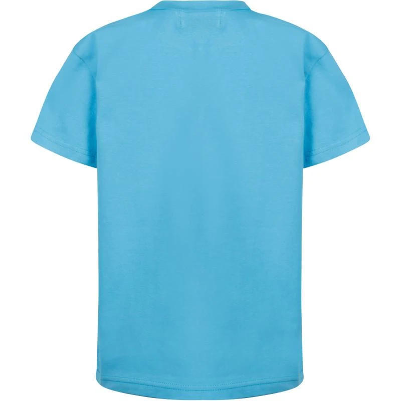 Natasha Zinko Cyrillic daisy t shirt in blue 2
