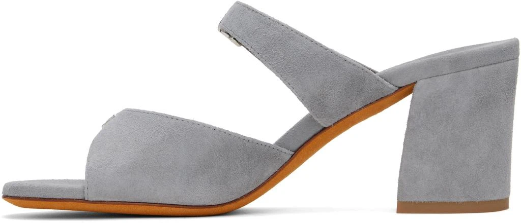 Maryam Nassir Zadeh Gray Una Heeled Sandals 3