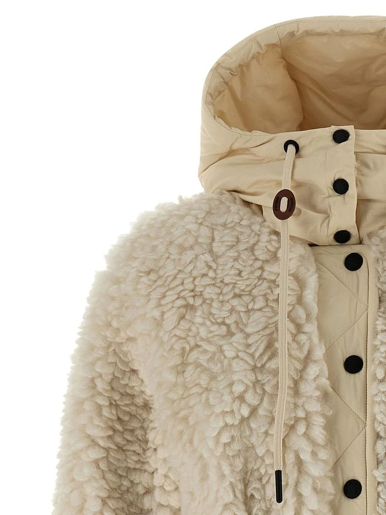 Moncler Moncler Grenoble Blavet Teddy Hooded Long Down Jacket 3