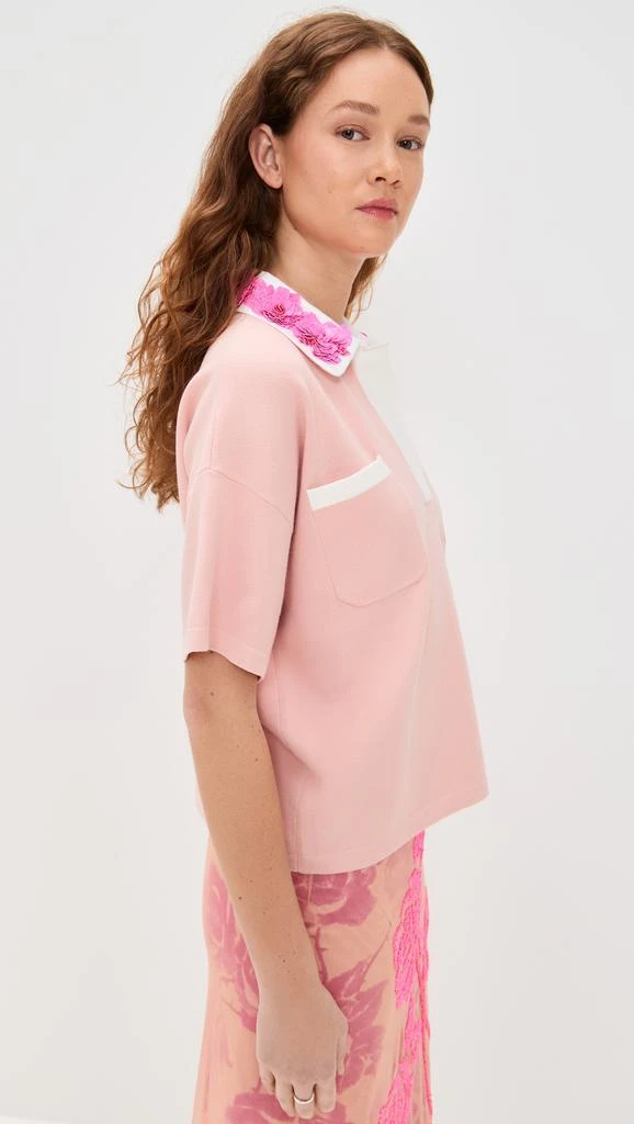 Essentiel Hoiseau Embroidered Polo 3
