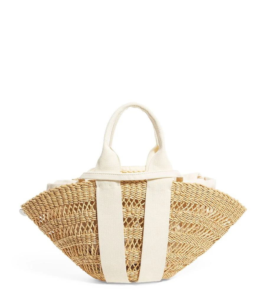 Muun Mini Straw Sophie Top-Handle Bag 1