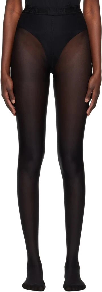 Wolford Black Neon 40 Tights 1
