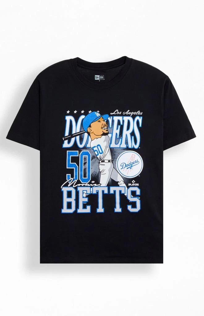 New Era LA Dodgers Mookie Betts Caricature T-Shirt 1