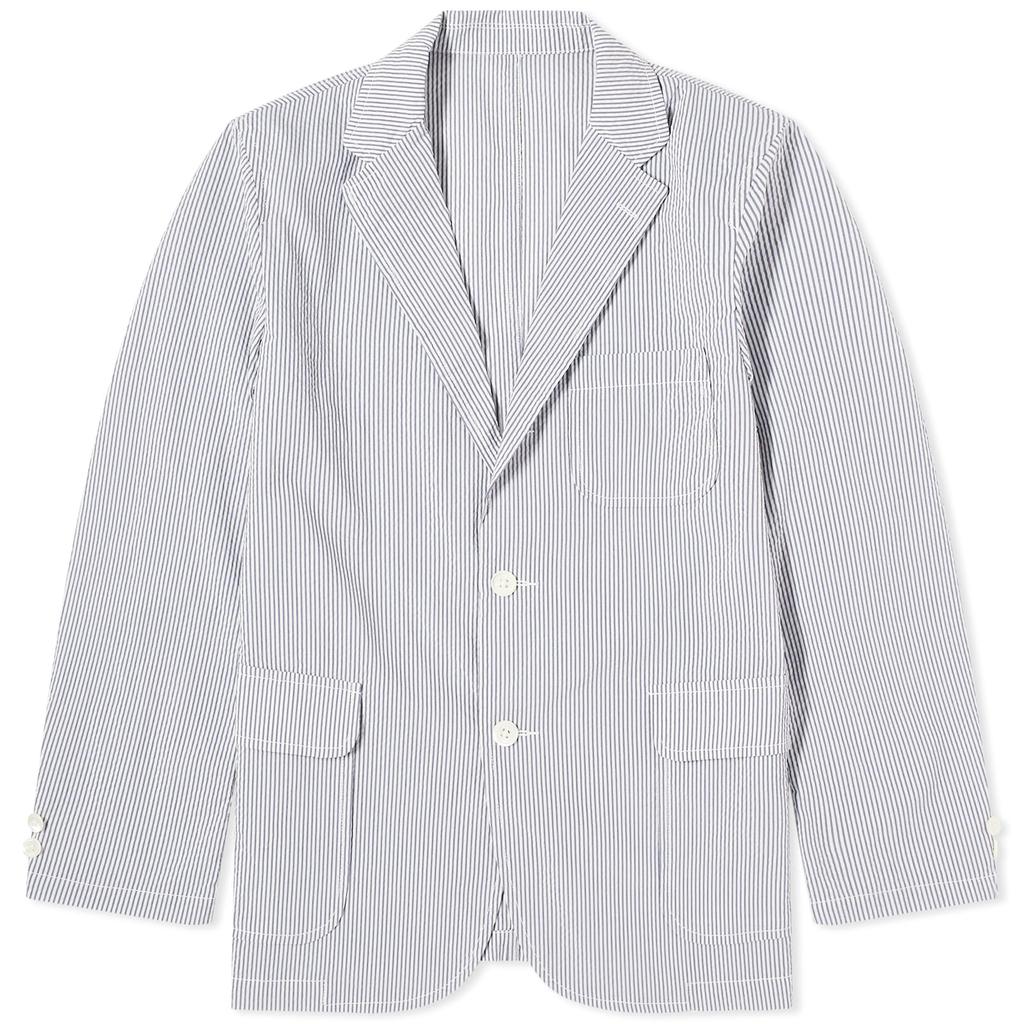 Beams Plus Beams Plus 3 Button COOLMAX® Seersucker Blazer