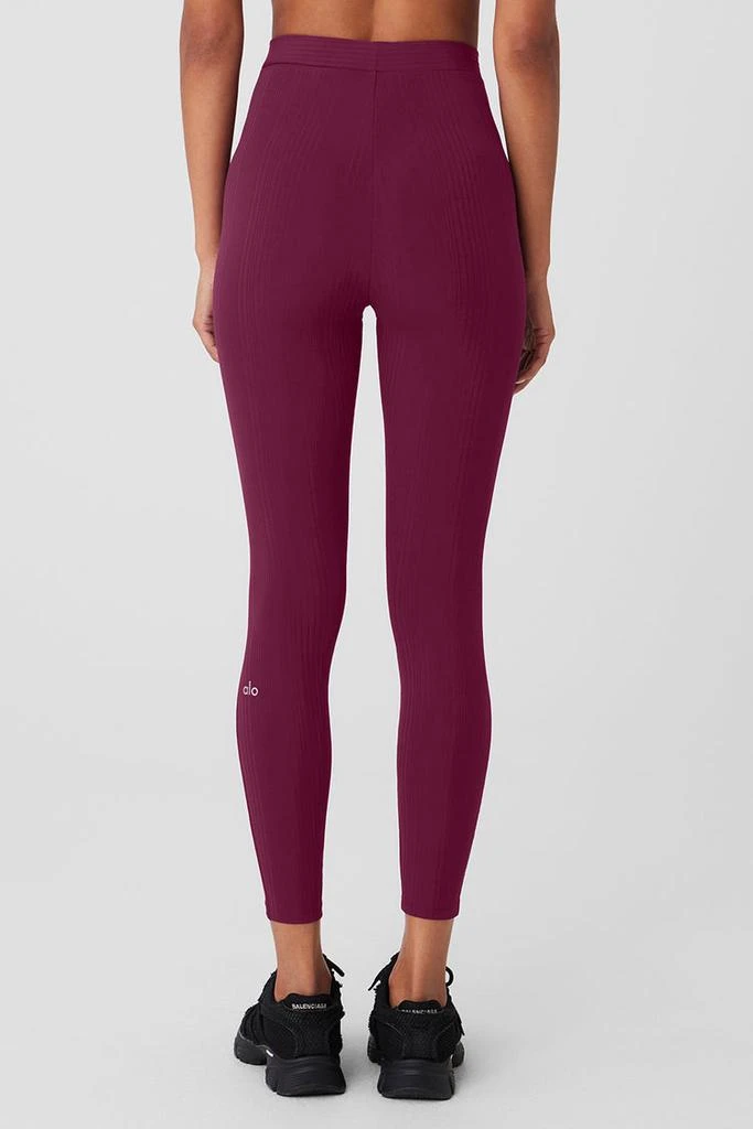 Alo High-Waist 7/8 Run It Back Legging - Wild Berry 3