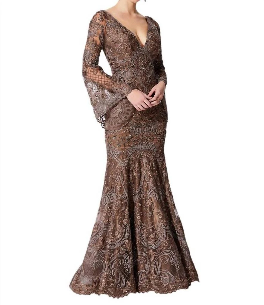 Shop Ivonne D - BEADED TULLE V-NECK MERMAID GOWN WITH SHAWL on Sale at BeyondStyle Get 69% Off Ivonne D - BEADED TULLE V-NECK MERMAID GOWN WITH SHAWL with Limited-Time Flash Shop Ivonne D - BEADED TULLE V-NECK MERMAID GOWN WITH SHAWL on Sale at BeyondStyle Get 69% Off Ivonne D - BEADED TULLE V-NECK MERMAID GOWN WITH SHAWL with Limited-Time Flash