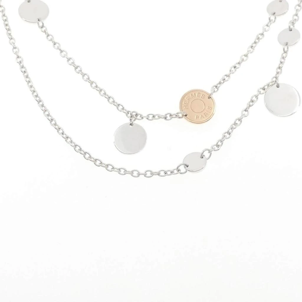 Hermes pink gold (18K) 925 Necklace (Pre-Owned)