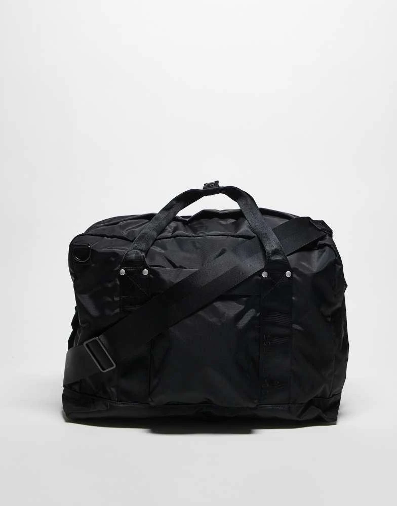 ARKET ARKET unisex 24-hr 3-way duffel bag in black 1