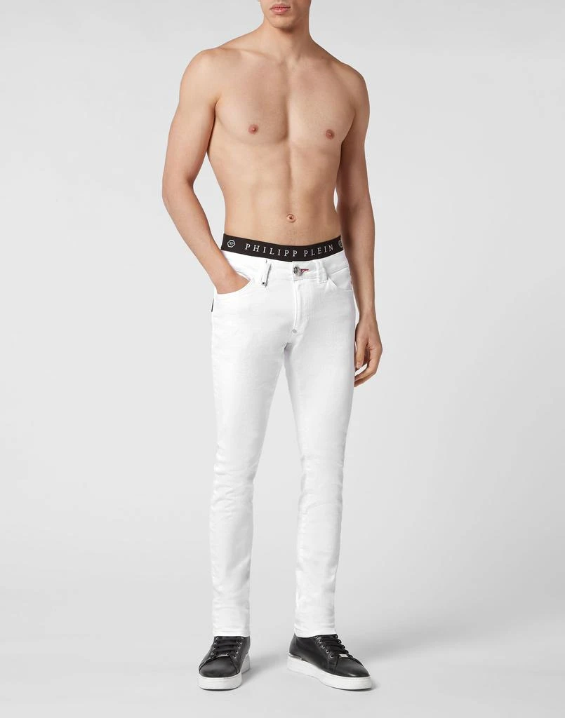 Philipp Plein Denim Trousers Slim Fit Basic 2