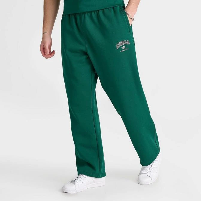 Adidas Men's adidas Originals Varsity Open-Hem Jogger Pants 1