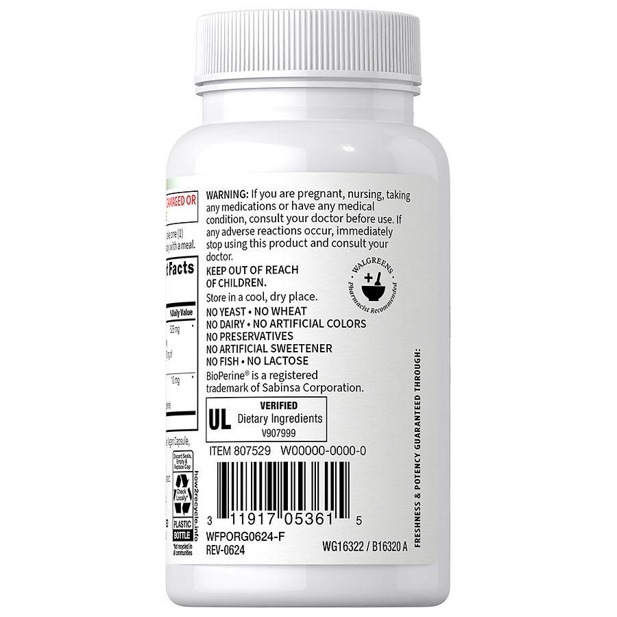 Walgreens Free & Pure Lion's Mane Mushroom Capsules
