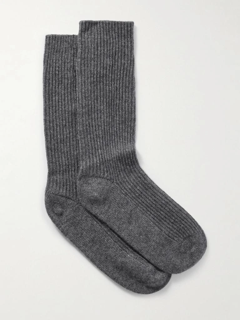Lisa Yang Zera Ribbed Cashmere Socks