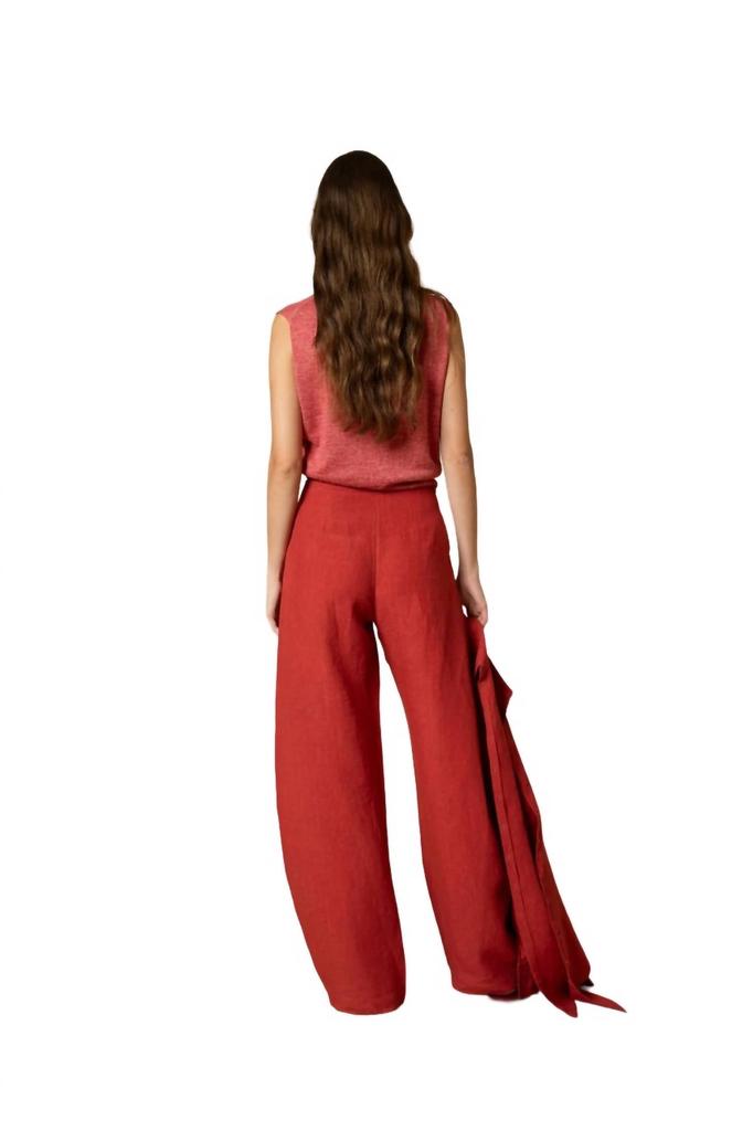 CORTANA Marlo Pants In Hibiscus