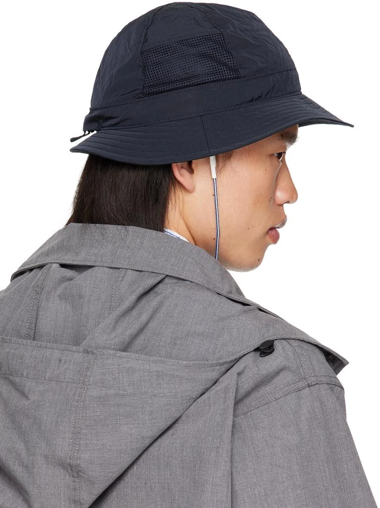 Nanamica Navy Wind Bucket Hat 3