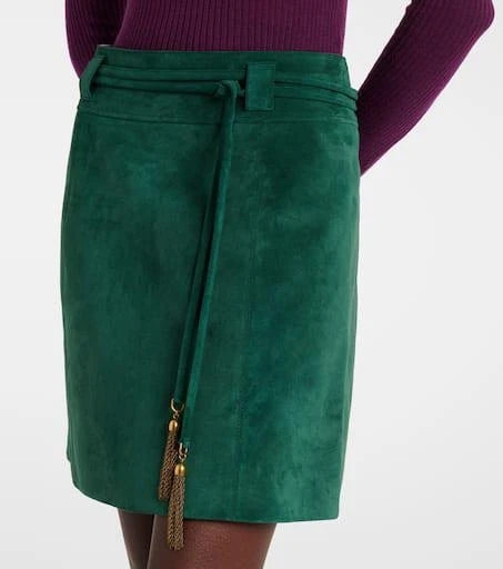 Chloé Leather miniskirt 5