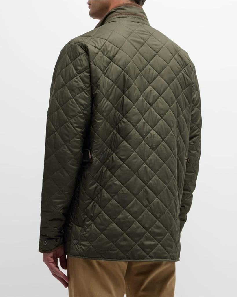 Peter Millar Men's Suffolk Quilted Travel Coat 3