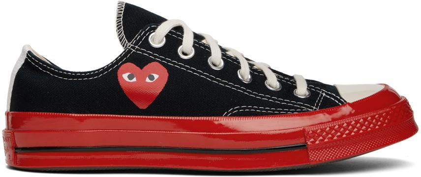 Comme des Garcons Black & Red Converse Edition Chuck 70 Sneakers