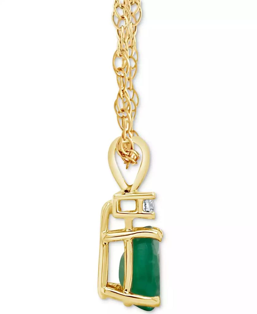 Macy's Sapphire (1/2 ct. t.w.) & Diamond Accent 18" Pendant Necklace in 14k Gold (Also in Ruby & Emerald) 3