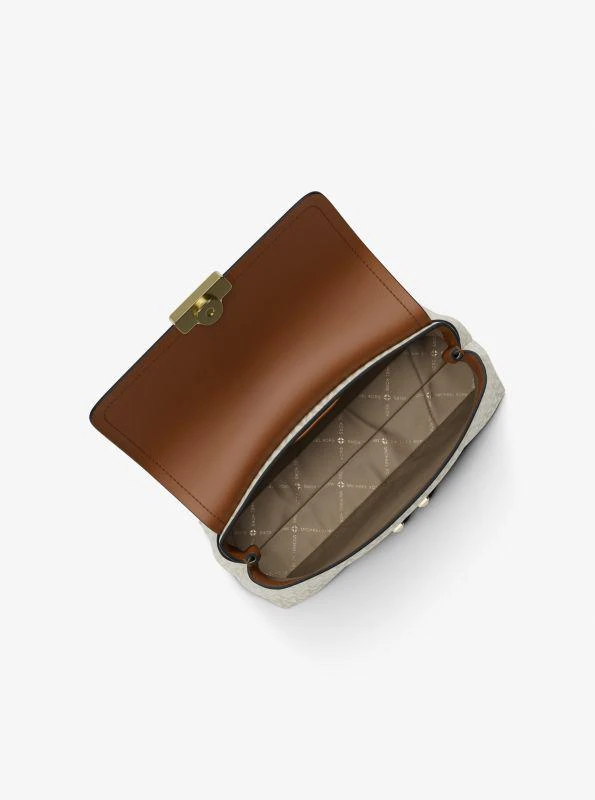 Michael Kors Tribeca Medium Signature Logo Satchel 2