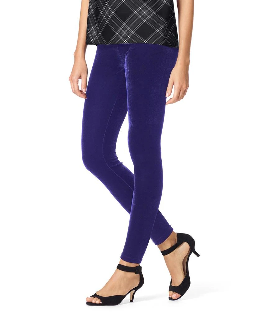 Hue Velvet High-Rise Leggings 1