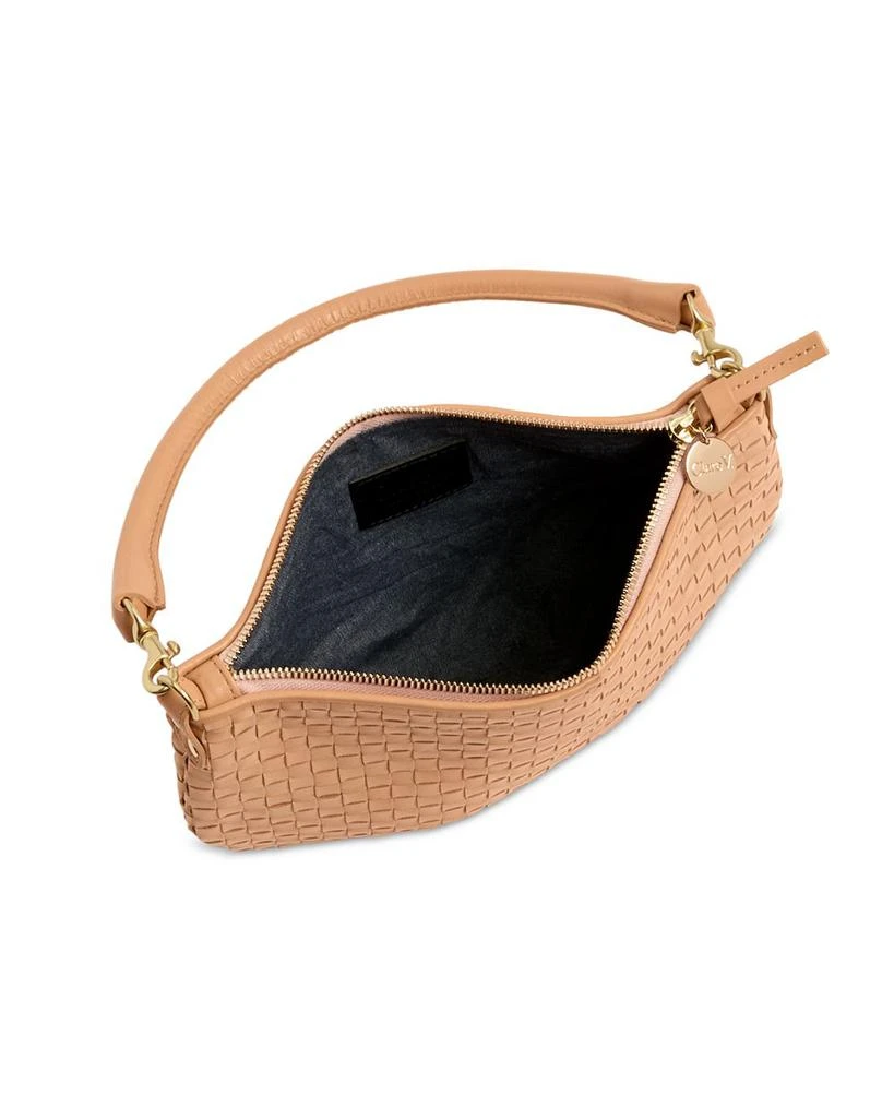 Clare V Petit Moyen Woven Leather Messenger Bag 3