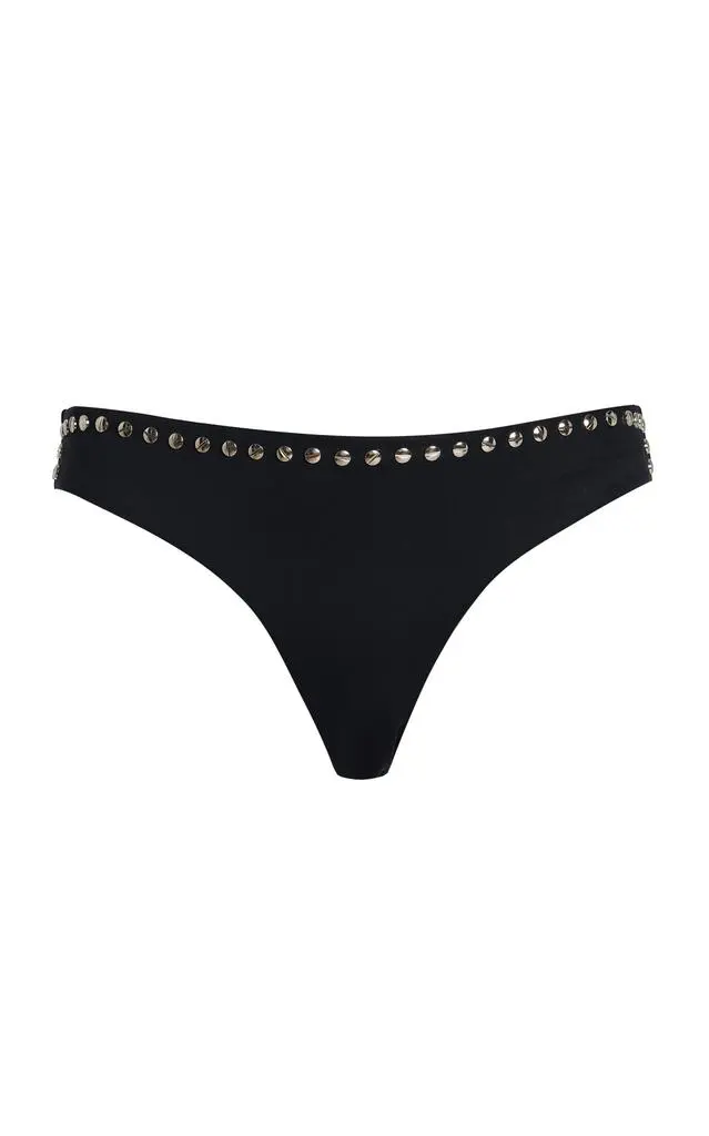 SIMKHAI SIMKHAI Kassy Studded Bikini Bottom - Moda Operandi