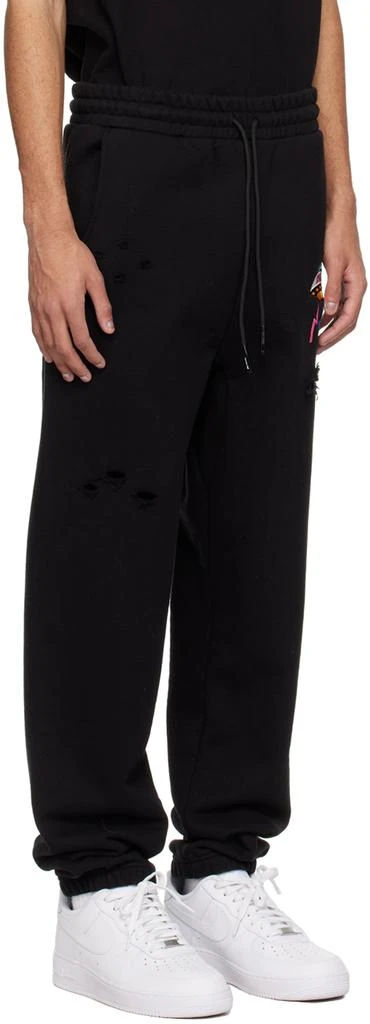Members of the Rage Black Distressed Sweatpants 2